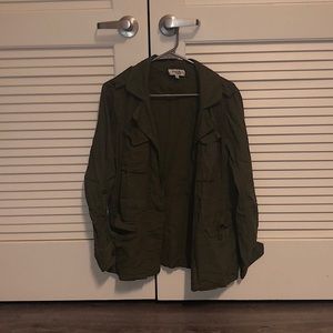 Army Green Cargo Jacket